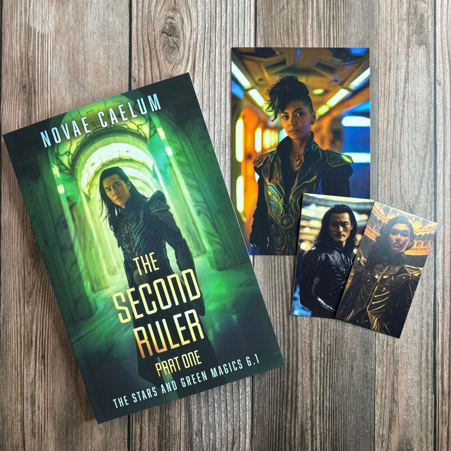The Second Ruler: Part One - The Stars and Green Magics Book 6 (Old Cover Paperback + Stickers)