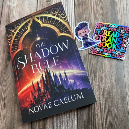 The Shadow Rule: The Stars and Green Magics Book 2 (Paperback) and stickers