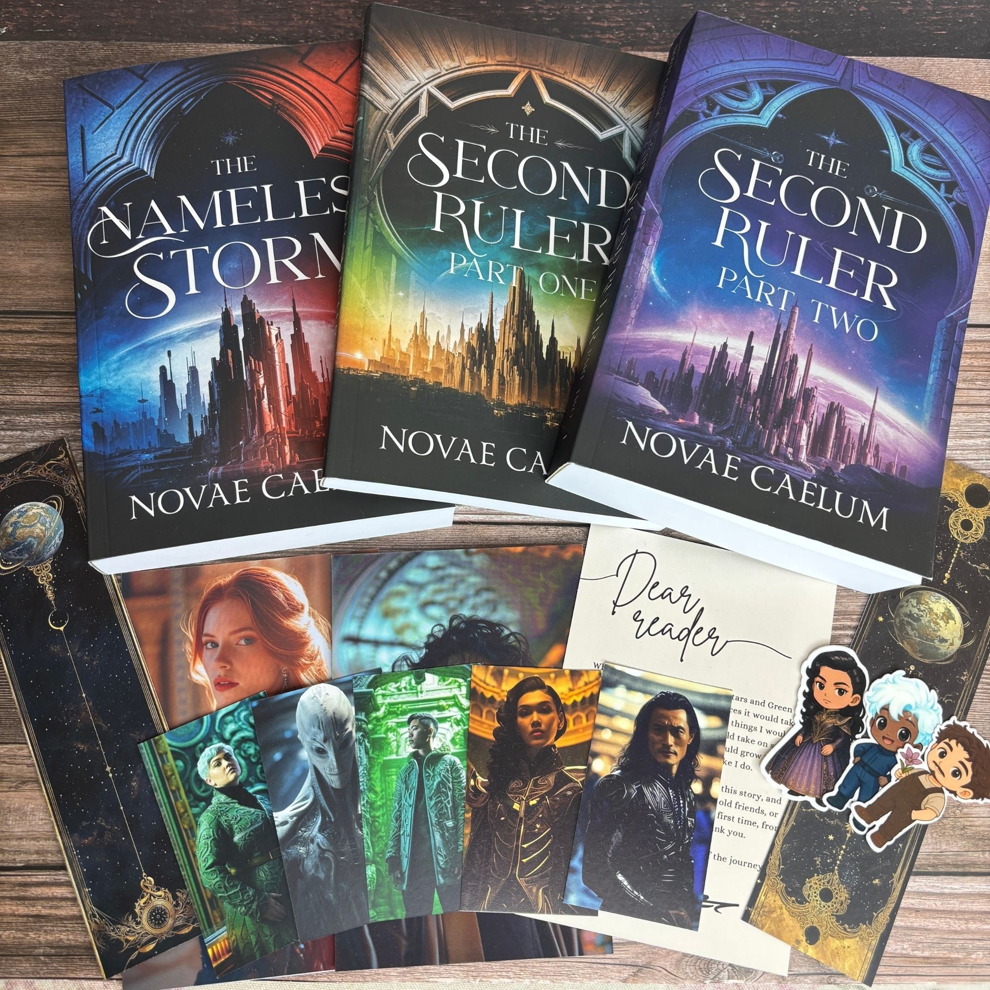 Paperback Bundle: The Stars and Green Magics (Books 5-7)
