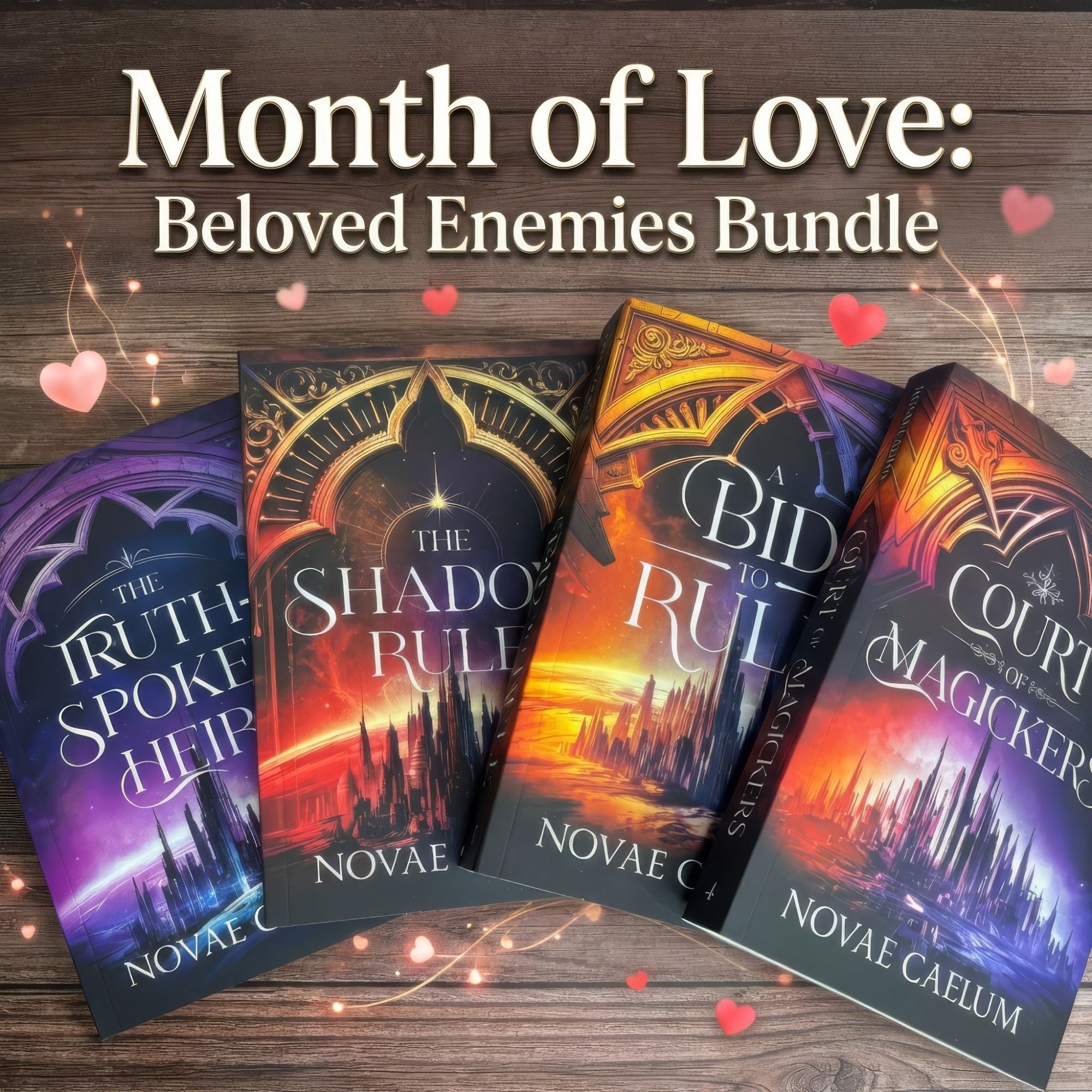 Paperback Bundle: The Stars and Green Magics (Books 1-4) DISCREET COVERS