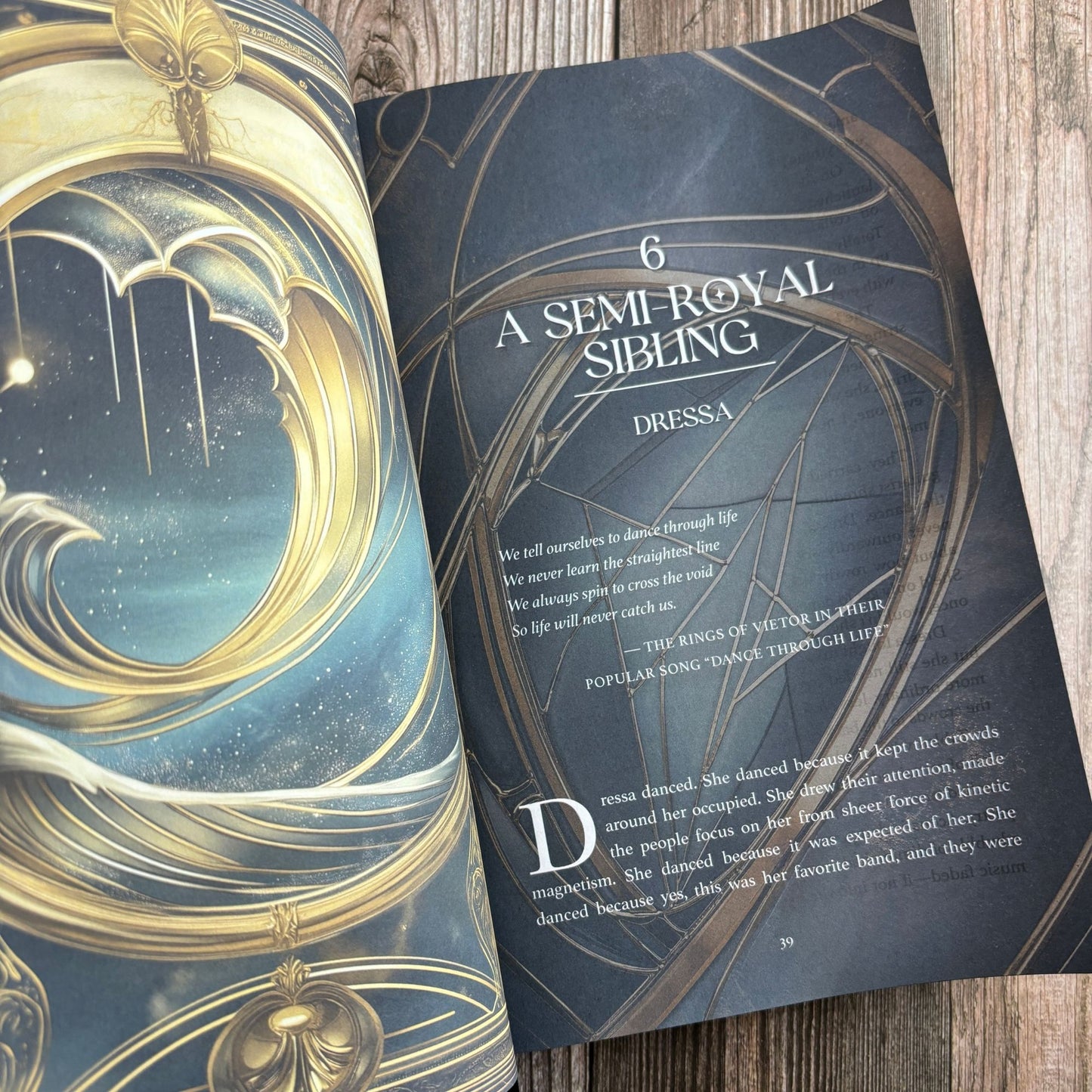 Special Edition Hardcover ( Preview Page "A Semi-Royal Sibling") - The Truthspoken Heir: The Stars and Green Magics Book 1
