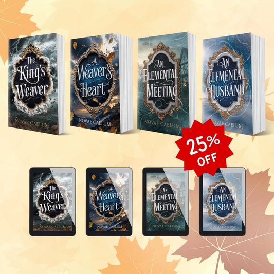 SIGNED The King's Weaver Paperbacks + Ebooks Bundle