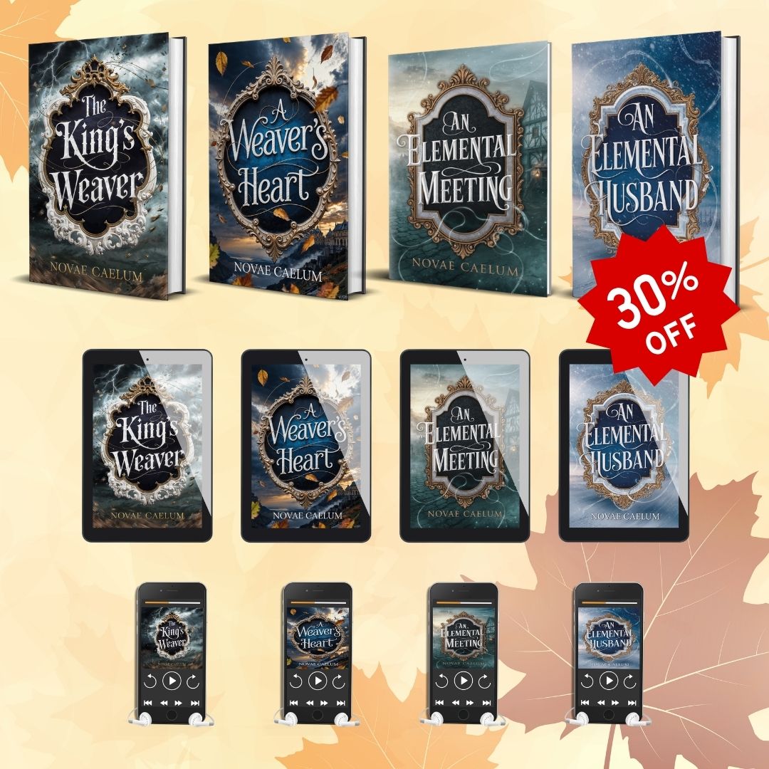SIGNED Mega The King's Weaver Bundle: Hardcovers + Ebooks + Audiobooks