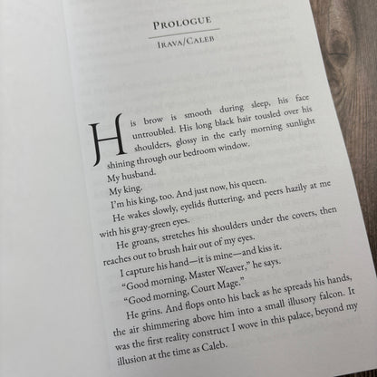 A Weaver's Heart: The King's Weaver Book 2 (Prologue)