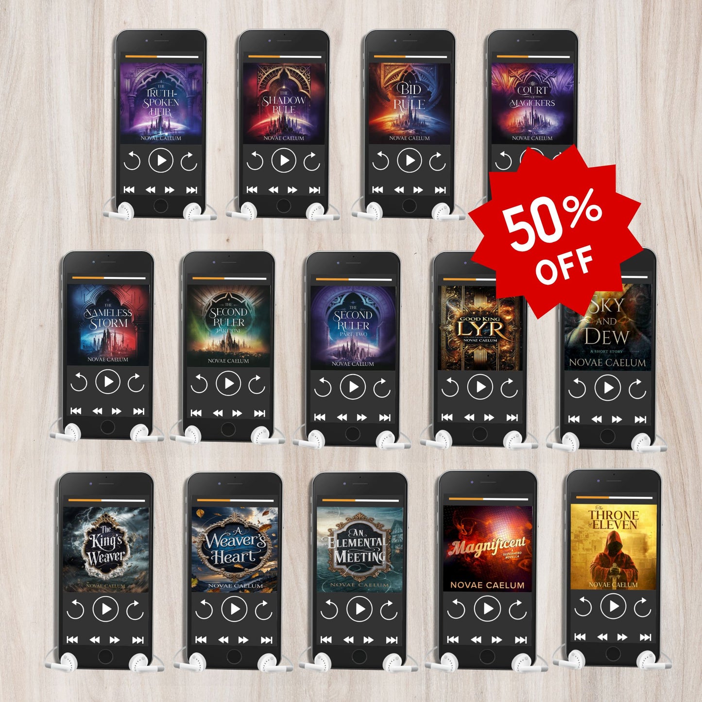 All Here Audiobook Bundle (Every Audiobook in the Store!) 50% percent off