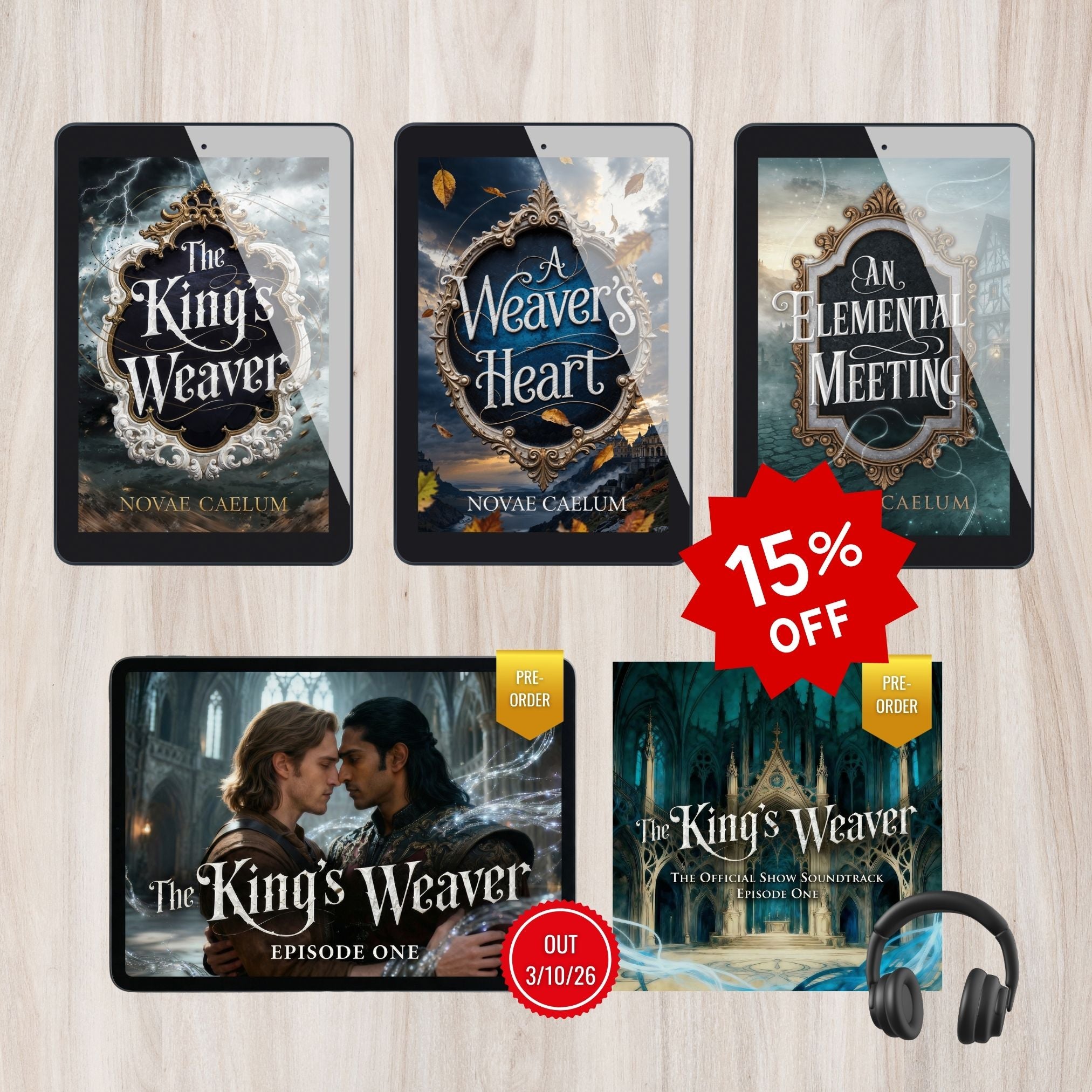 The King's Weaver Bundle: Ebooks + Episode 1 & Soundtrack