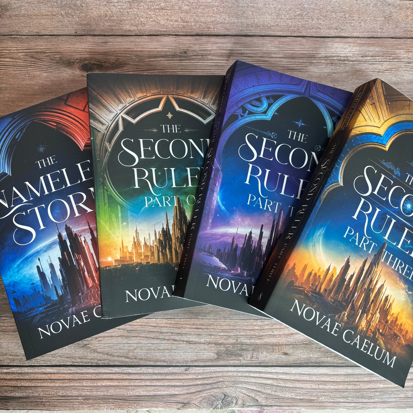 SIGNED Paperback Bundle: The Stars and Green Magics (Books 5-8)