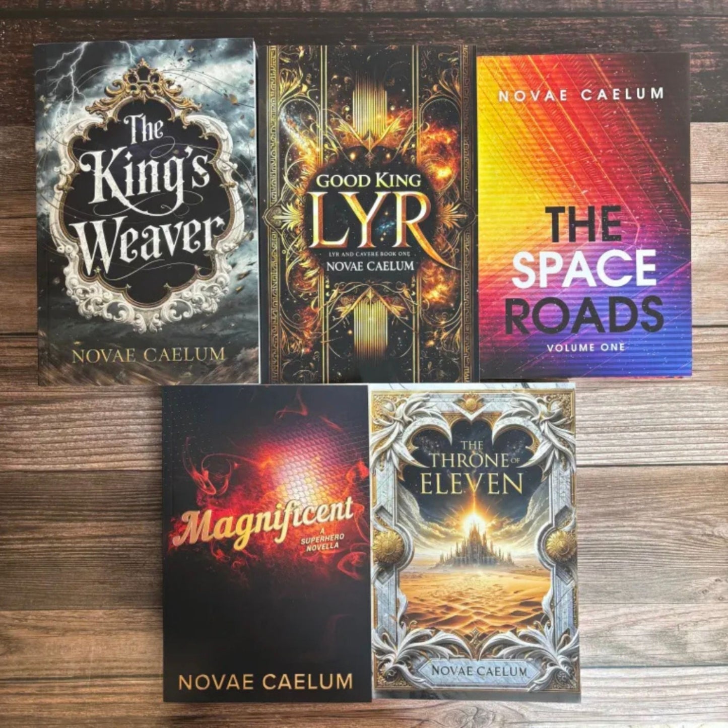 Novae Caelum Books Bundle different series