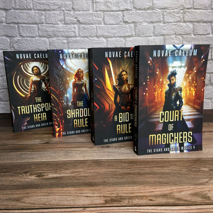 Paperback Bundle of The Stars and Green Magics book 1-4