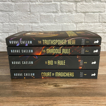 SIGNED Paperback Bundle: The Stars and Green Magics (Spine Cover Book 1-4)