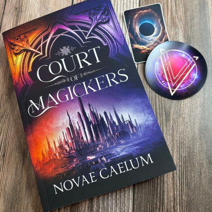 The Court Magickers Book (Paperback) and stickers