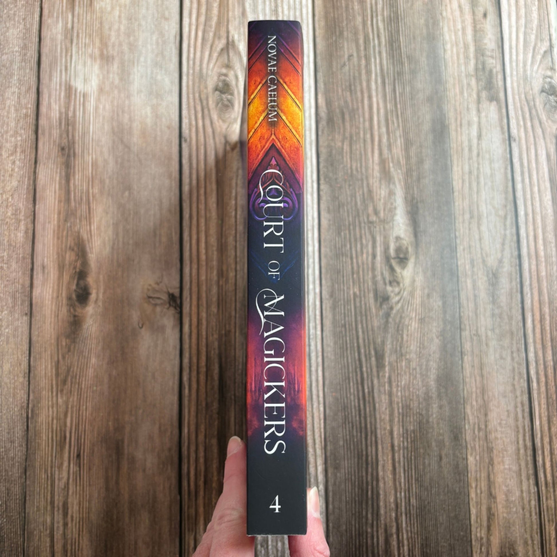 The Court Magickers Book (Spine Cover)