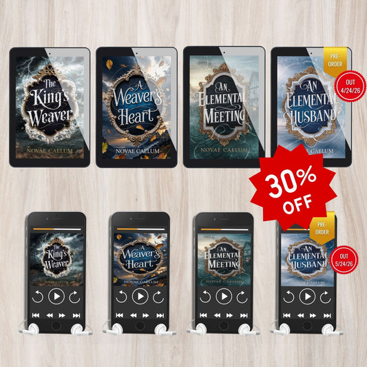 The King's Weaver Ebook + Audiobook Bundle Books 1-4 (30 % Off)