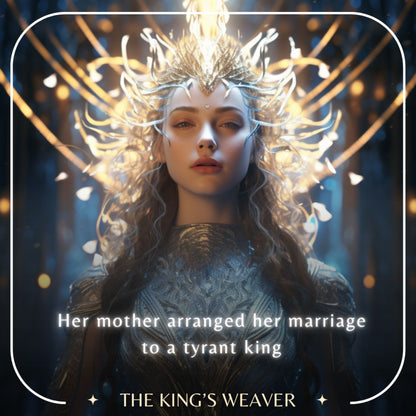 A mother arranges her child’s marriage to a tyrant king in "The King’s Weaver" Book