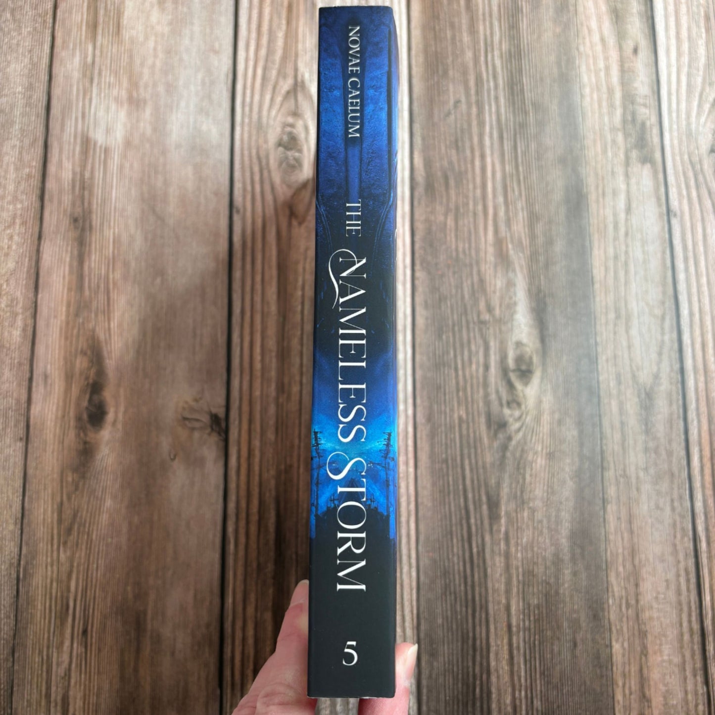 The Nameless Storm: The Stars and Green Magics Book 5   (Spine Cover)