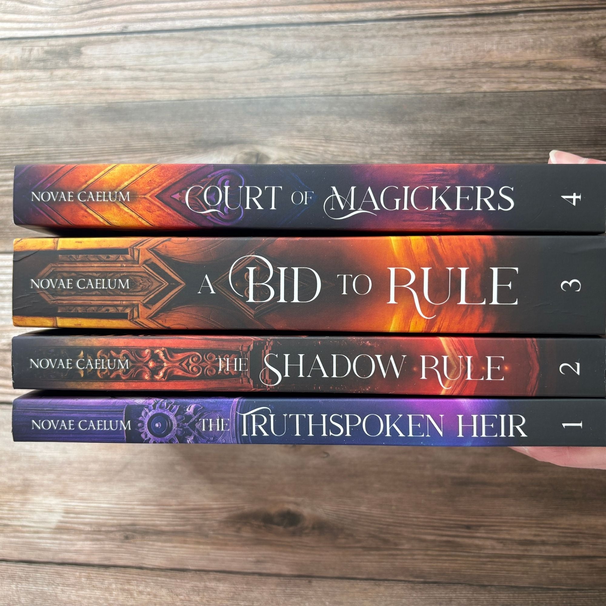 The Stars and Green Magics (Spine Cover Books 1-4)