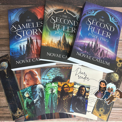 The Stars and Green Magics  and stickers (Books 5-7)