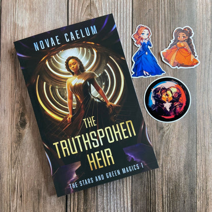 The Truthspoken Heir Book + Character Sticker