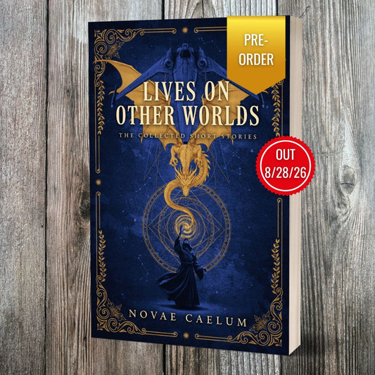 Lives on Other Worlds: The Collected Short Stories signed paperback pre-order — out 8/28/26